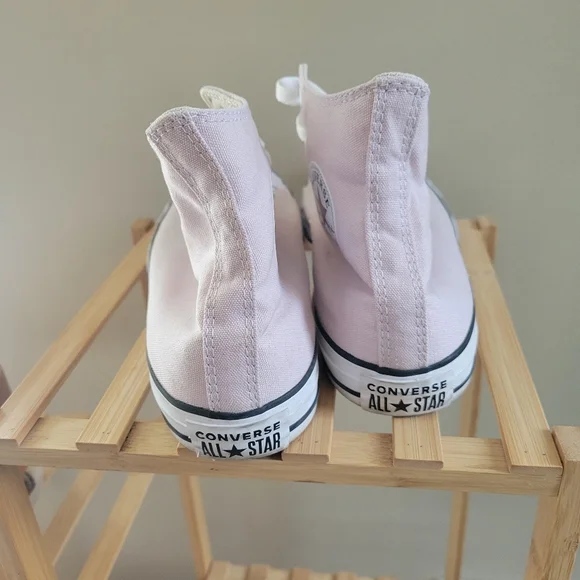 Converse All Stars Chuck Taylor High Tops Size 10.5 Light Pink - Picture 5 of 10